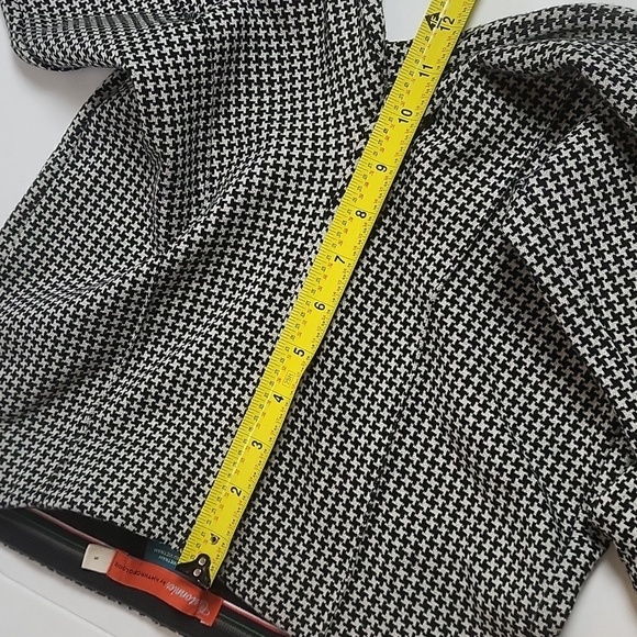 Cartonnier by Anthropologie Houndstooth Elastic Waist Kick Flare Crop Pa… - Picture 15 of 16